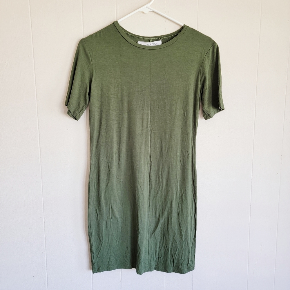 Acacia Swimwear Olive Green Dress